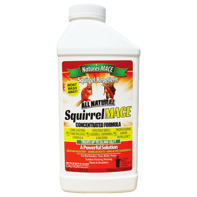 Nature's Mace 40 Oz Squirrel Repellent Animal Deterrent Concentrate Solution