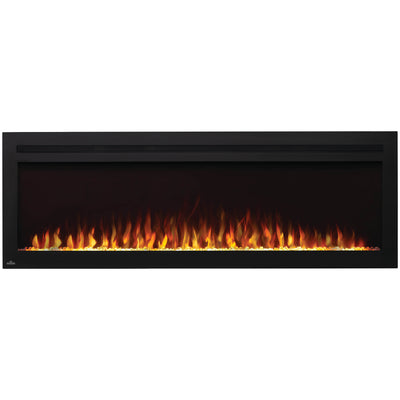 Napoleon Purview 60 Inch Linear Electric Wall Mount Fireplace w/ Remote (Used)