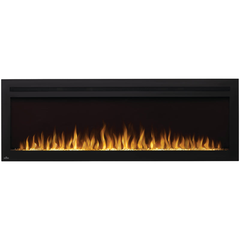 Napoleon NEFL60HI Purview 60 Inch Linear Electric Wall Mount Fireplace w/ Remote