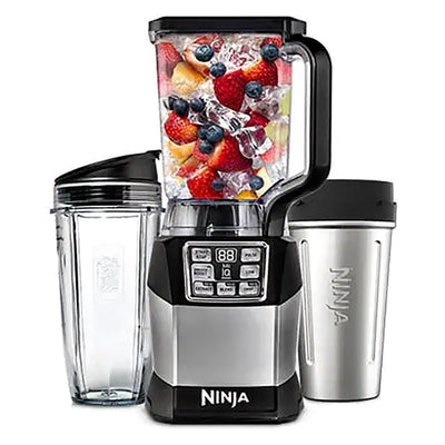 Ninja Auto iQ Professional Kitchen Countertop Blender (Refurbished)