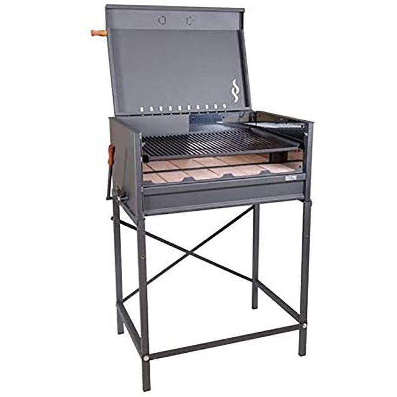 Nuke Pampa02 Authentic Argentinian-Style Outdoor Cooking Gaucho Grill, 30 Inch