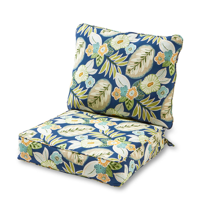 Greendale Home Fashions Deep Seat Outdoor Furniture Chair Cushion Set, Marlow