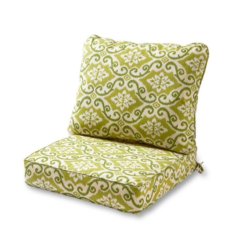 Greendale Home Fashions Deep Seat Outdoor Furniture Chair Cushion Set, Shoreham