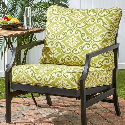 Greendale Home Fashions Deep Seat Outdoor Furniture Chair Cushion Set, Shoreham