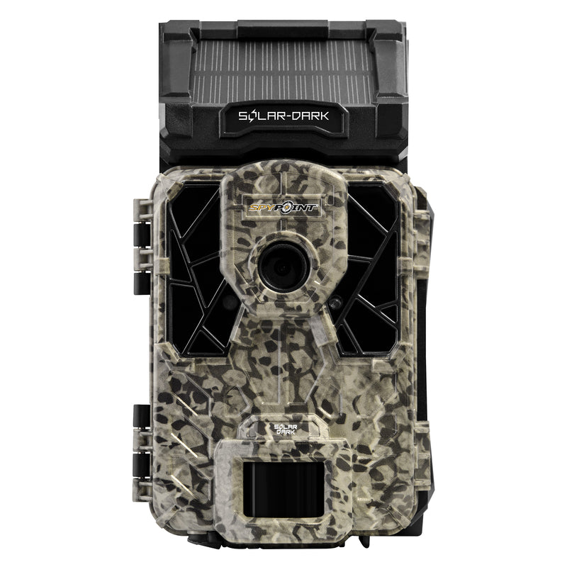 Spypoint SOLAR-DARK 12MP Invisible IR Video Hunting Game Trail Camera (12 Pack)