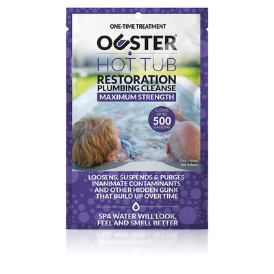 Ouster Hot Tub and Spa 3 in 1 Complete Cleaner Restoration Kit for Weekly Care
