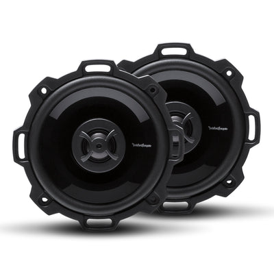 Rockford Fosgate Punch P142 60W Max 4 Inch 2 Way Full Range Car Speakers, Pair