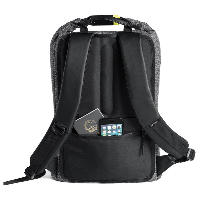 XD Design Bobby Urban Anti Theft Laptop Backpack with Combination Lock, Grey
