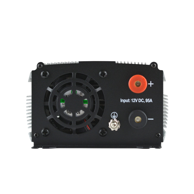 AudioPipe PI-1000R Pipemans 1000W Max DC Plug USB 12 Volt Car Power Inverter