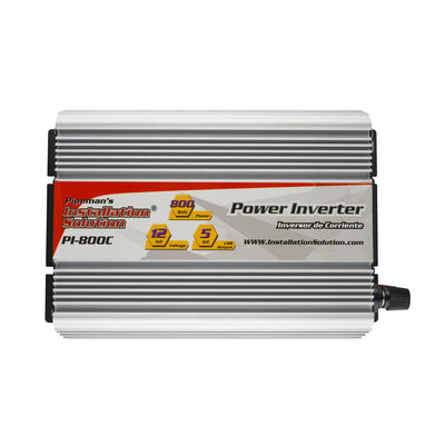 AudioPipe PI-800C Pipemans 800W Max 12V DC to 110V AC Car Audio Power Inverter