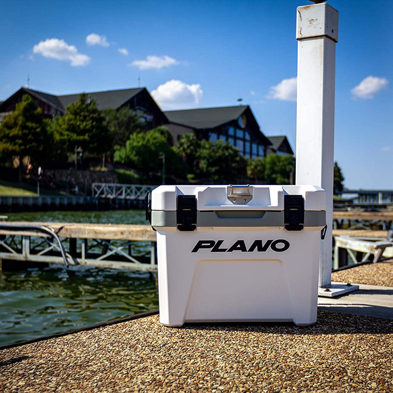 Plano Frost 14 Quart Heavy Duty Cooler w/ Built In Bottle Opener and Dry Basket