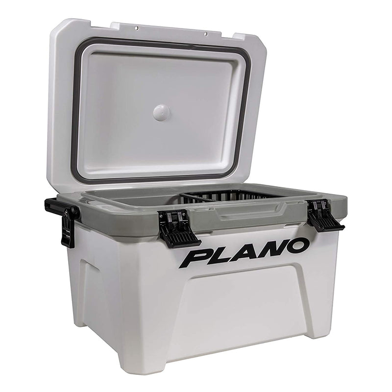 Plano Frost 21 Quart Heavy Duty Cooler w/ Built In Bottle Opener and Dry Basket