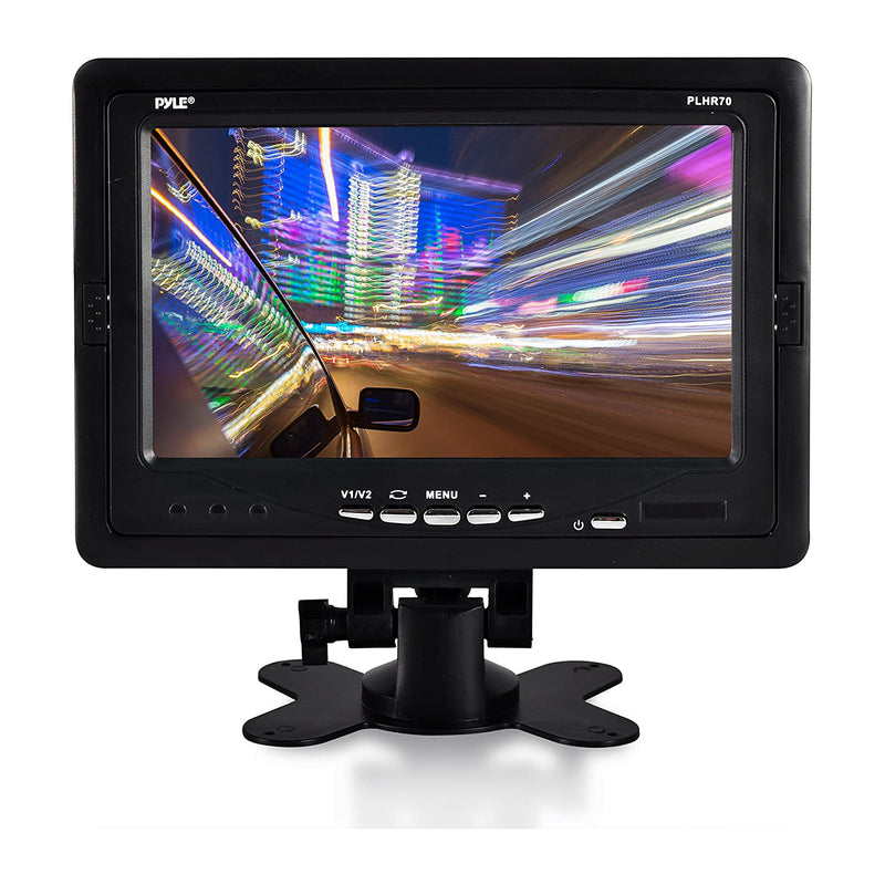 Pyle  7 Inch Widescreen LCD Video Screen Monitor Display for Cars (Open Box)