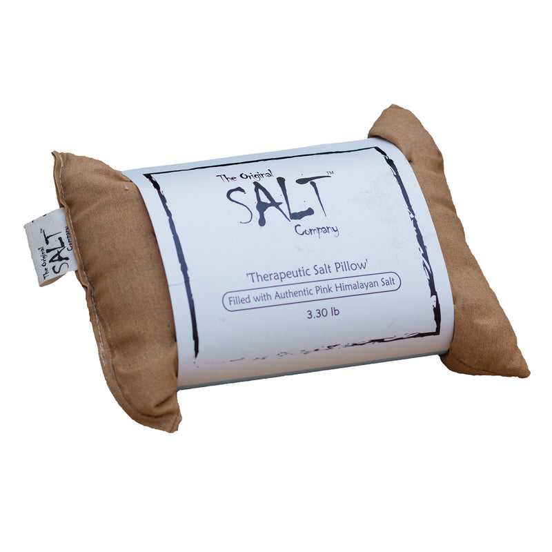 The Original Salt Company Medium Rectangular 9 x 7-Inch Himalayan Salt Pillow
