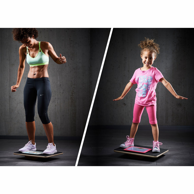 Plankpad Pro Full Body Fitness Balance Board w/ Training App, Black (Open Box)