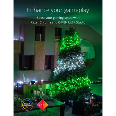 Twinkly Pre-Lit 5' Artificial Christmas Tree 250 RGB LED (For Parts)