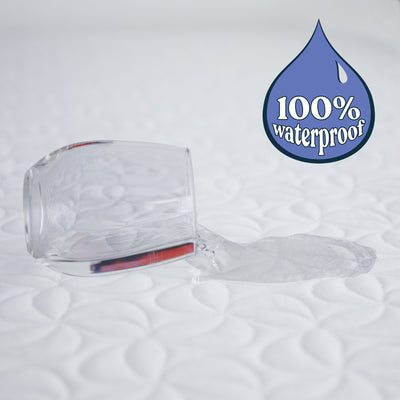Early Bird Essentials Waterproof Breathable Mattress Protector Pad, Hotel King
