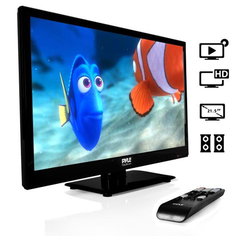 Pyle 21.5 Inch 1080P LED HDTV Built In Multimedia CD DVD Player & Remote(2 Pack)