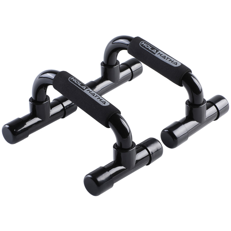 Holahatha Exercise Fitness Strength Building Push Up Wide Handle Bars (Open Box)