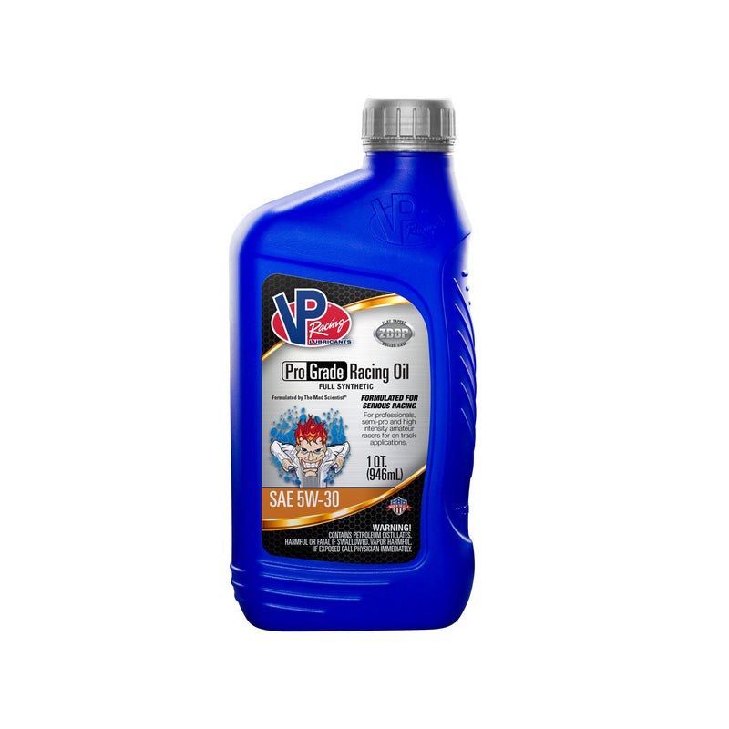 VP Racing Fuels 2725 Full Synthetic Pro Grade Racing Oil, Quart Bottle SAE 5W-30