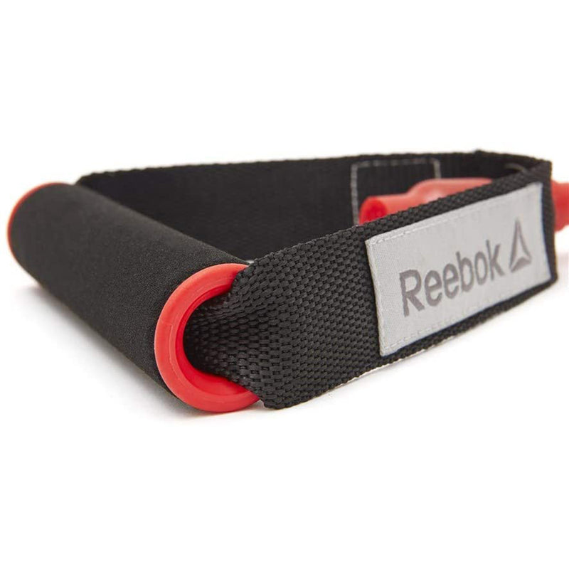 Reebok Elastic Fitness Resistance Band Home Gym Equipment, Black (Open Box)