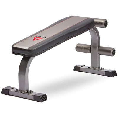 Reebok RBBE-10220 Home Gym Exercise Equipment Ab Core Workout Board Flat Bench
