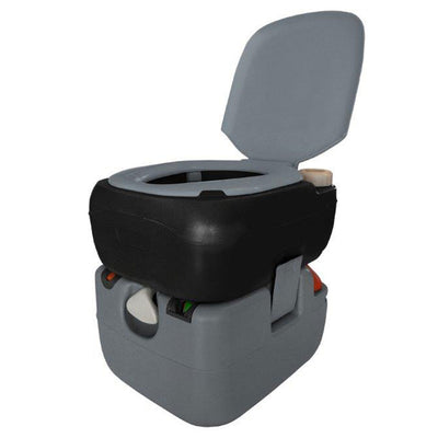 Reliance Products 4822 Flush N Go Electronic Flushing Portable RV Camping Toilet