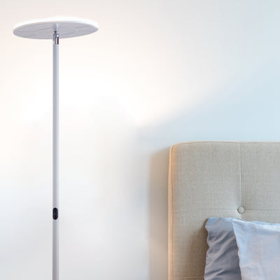 Brightech Sky Flux LED Torchiere Bright Standing Touch Sensor Floor Lamp (Used)