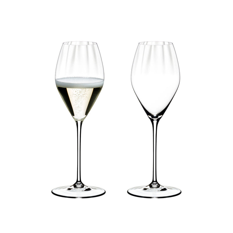 Riedel Dishwasher Safe Crystal Tulip Champagne Wine Glass (2 Pack) (Open Box)