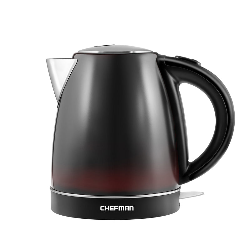 Chefman Color Changing Electric Tea Kettle with Stainless Steel Base (Open Box)