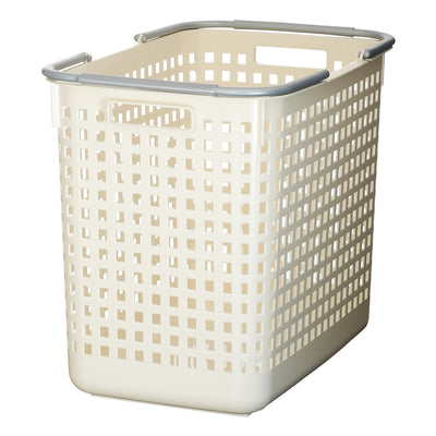 Like-it 12 19x15" Square Scandinavia Style Organizing Basket, White (Open Box)