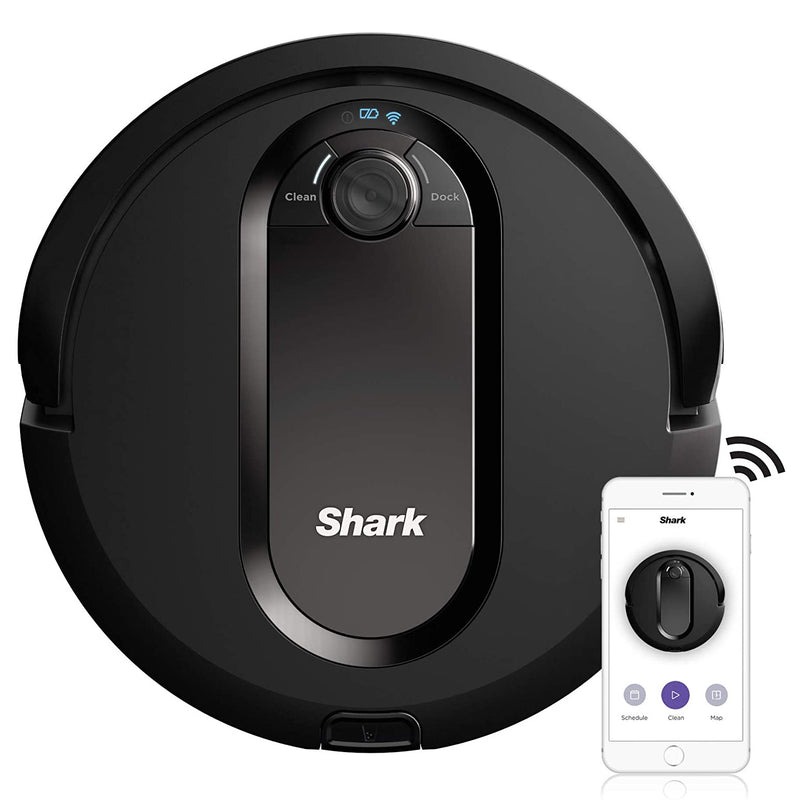 Shark IQ Intelligent Wifi Robot Vacuum Cleaner, Black (Empty Base Not Included)