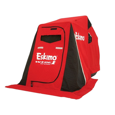 Eskimo ESK-15350 Wide 1 Inferno Expandable Flip Style Ice Fishing Shelter, Red