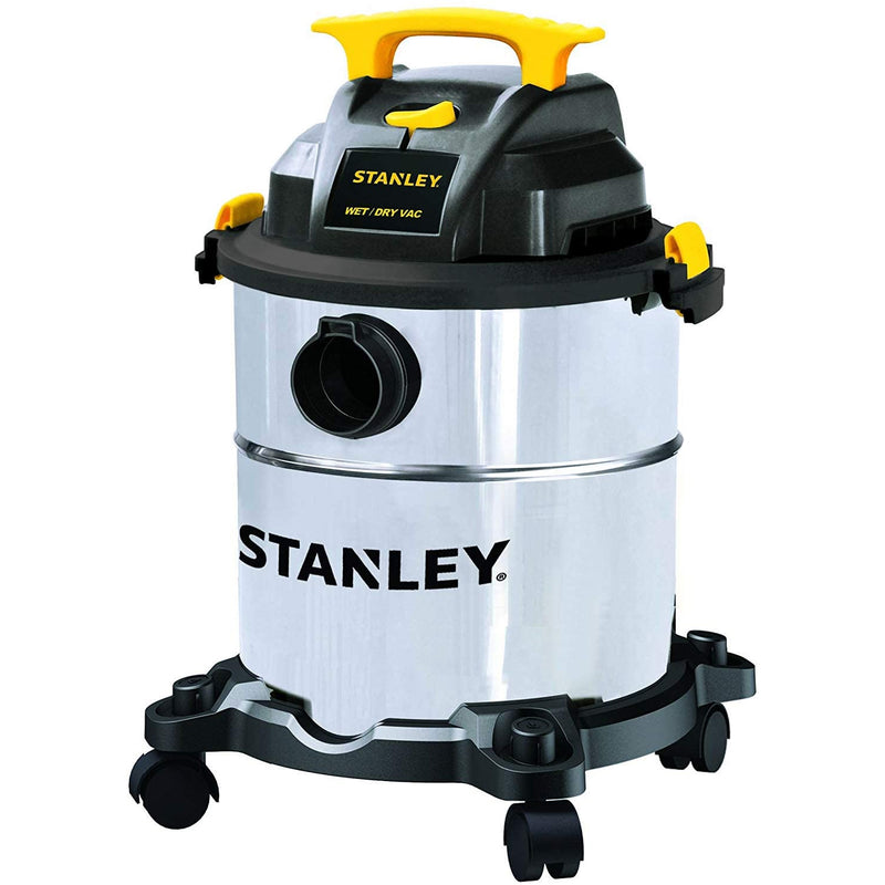 Stanley SL18116 Portable Stainless Steel 6 Gallon Wet Dry Floor Vacuum & Blower