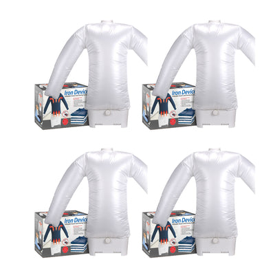 SereneLife Inflatable Steam and Ironing Clothes Garment Steamer Machine (4 Pack)