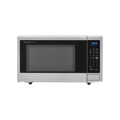 Sharp XL Family 2.2 Cu Ft Stainless Steel Microwave Oven, Refurbished