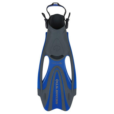 U.S. Divers Adult Cozumel DX Mask, Seabreeze Snorkel, ProFlex FX Fins, Gear Set