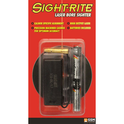SSI XSI-BL-17 Sight Rite Chamber Cartridge Laser Bore Sighter for 17 HMR Gauge
