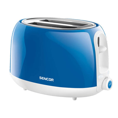 Sencor STS2702BL Electric Toaster with Electronic Timer and Crumb Tray, Blue