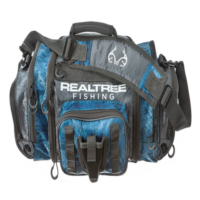Insights Fishing 3600 i4 Tackle Outdoor Fishing Carry Duffel Bag, Realtree Blue