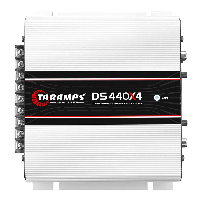 Taramps DS 440X4 Class D 440 Watt RMS and 2 Ohms Car Audio 4 Channel Amplifier