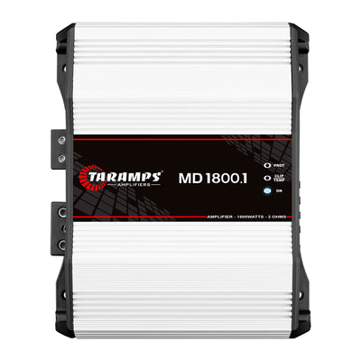 Taramps Class D MD 1800.1 2 Ohms 1800 Watt Sound Systems Mono Amplifier (4 Pack)