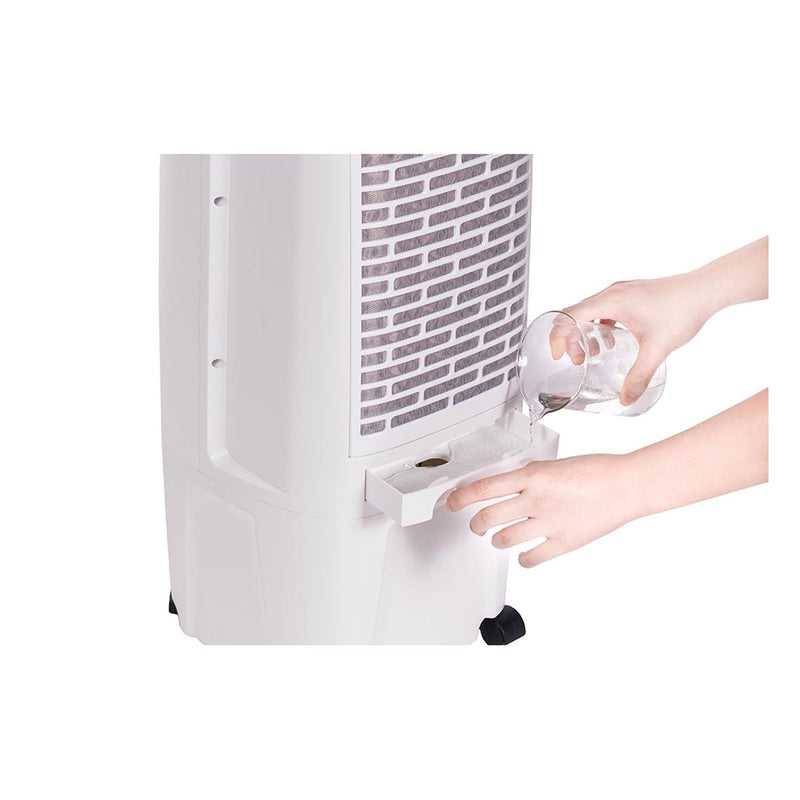 Honeywell TC10PEU 120 Sq Ft Evaporative Cooler, White (Refurbished)