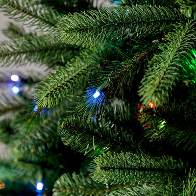 Evergreen Classics 7.5 Foot Spruce Christmas Tree w/ 400 LED Lights (Used) - VMInnovations