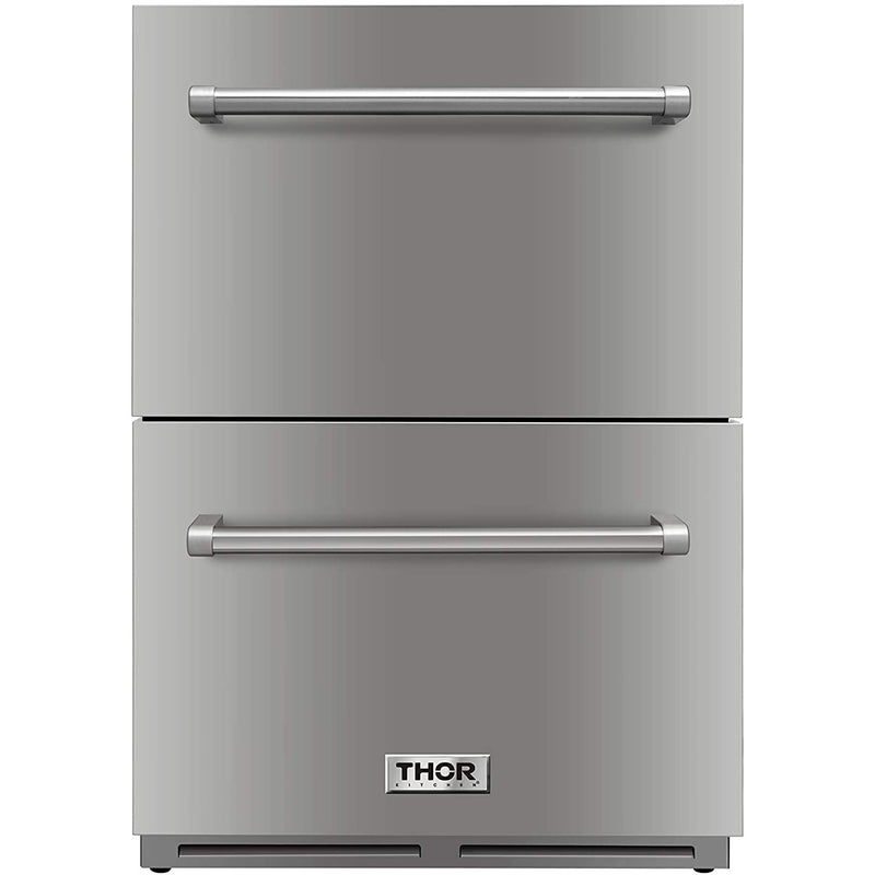 Thor Kitchen THTRF2401U 5.3cu.ft Indoor/Outdoor Undercounter Drawer Refrigerator