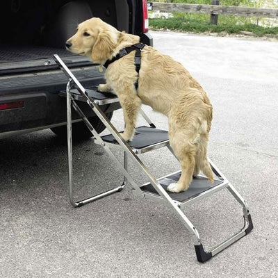 Master Equipment Folding Portable Pet Dog Stairs for Cars and Grooming Tables
