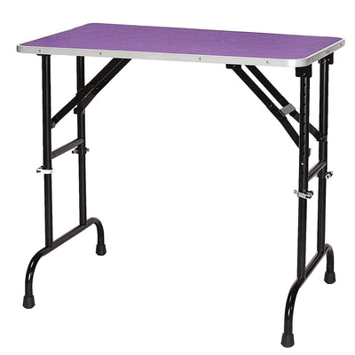 Master Equipment Adjustable Height Pet Grooming Table with Nonslip Vinyl Surface