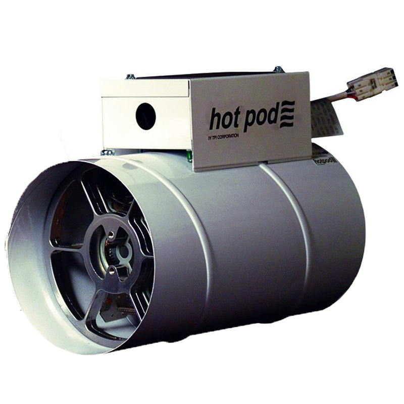 TPI HP6-1000120-2T Hotpod 3412 BTU 6" Dia Hardwired Duct Mounted Electric Heater