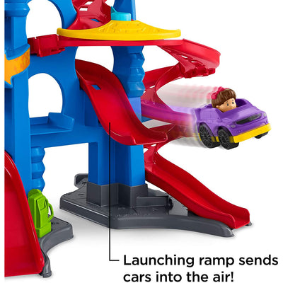 Fisher-Price Little People Collection Take Turns 3-Foot Skyway with 2 Wheelies