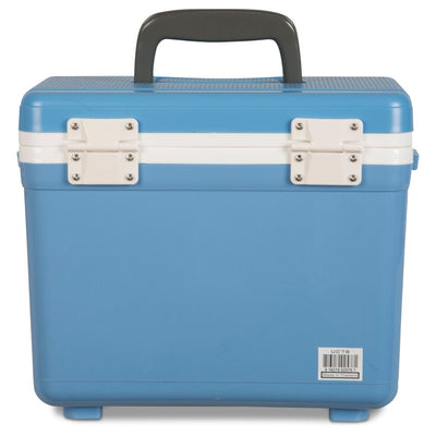ENGEL 7.5-Quart EVA Gasket Seal Ice and DryBox Cooler with Carry Handles, Blue - VMInnovations